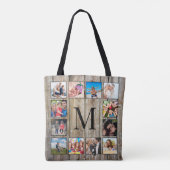 Tote Bag Create Your Custom Photo Collage Rustic Farmhouse (Dos)
