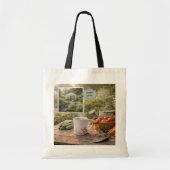 Tote Bag Create your own Coffee before gardening photo (Devant)