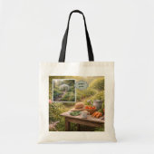 Tote Bag Create your own Coffee before gardening photo (Devant)