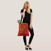Tote Bag Create Your Own Cut and Sew Woven all over print (Sur le modèle)