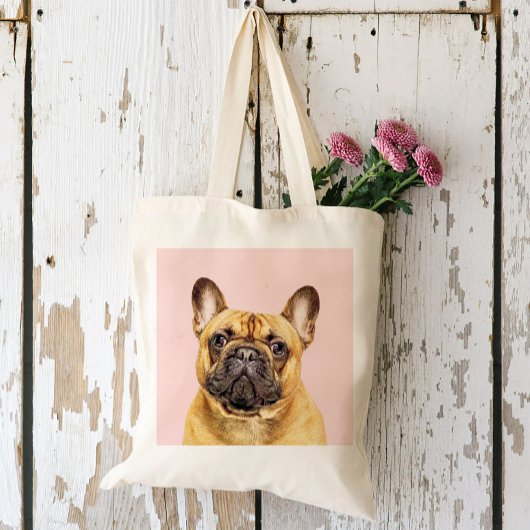 Tote Bag Create Your Own Pet Portrait