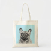 Tote Bag Create Your Own Pet Portrait | Black and White  (Devant)