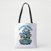 Tote Bag Création de vagues (Devant)