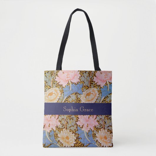Tote Bag Création florale audacieuse de William Morris avec (Devant)