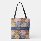 Tote Bag Création florale audacieuse de William Morris avec (Dos)
