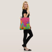 Tote Bag Création innovante colorée d'argile (Sur le modèle)
