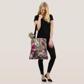 Tote Bag Creative Alice in Wonderland Vintage Art (Sur le modèle)