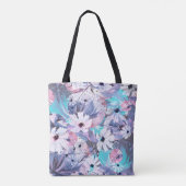 Tote Bag Creative seamless watercolor pattern of plants, He (Dos)