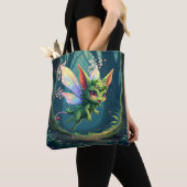 Tote Bag Créature de Fée Enchantée – Lutin de la Forêt Magi (De près)