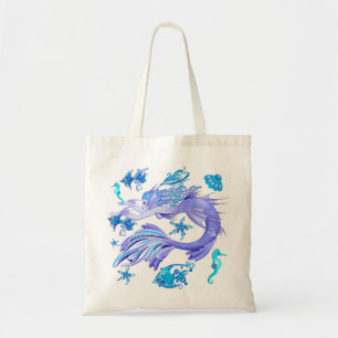Tote Bag Créature de la fée mauve de sirène