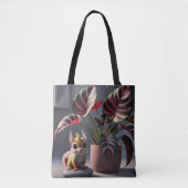 Tote Bag Créature lunaire (Devant)