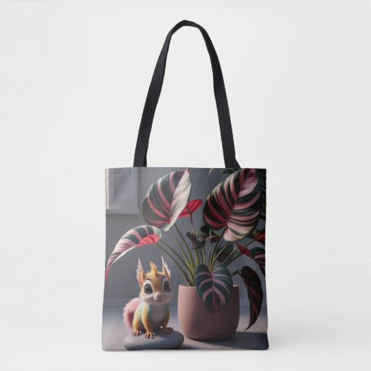 Tote Bag Créature lunaire (Devant)