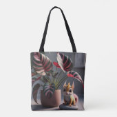 Tote Bag Créature lunaire (Dos)