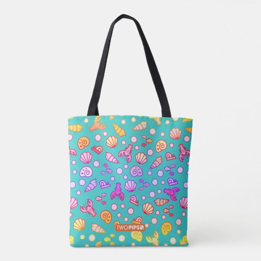 Tote Bag Créatures géniales Fourre-tout de mer (Dos)
