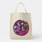 Tote Bag Créatures Imaginaires Ludiques (Dos)