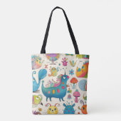 Tote Bag Créatures Whimsical Nouvelle maman (Dos)
