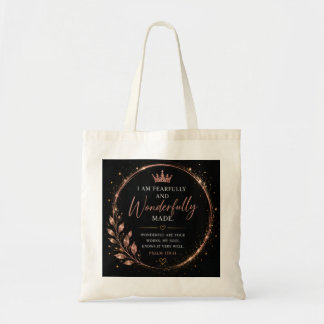 Tote Bag Créé avec Crainte et Admiration Foi