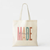 Tote Bag Créé Pour Adorer (Dos)