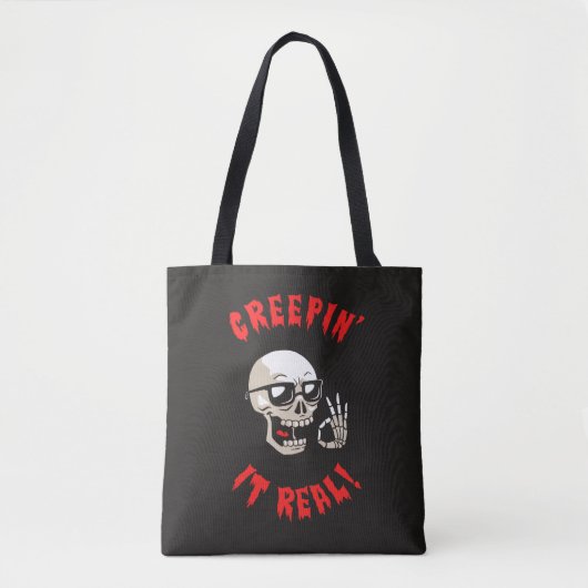 Tote Bag Creepin'It Real (Devant)