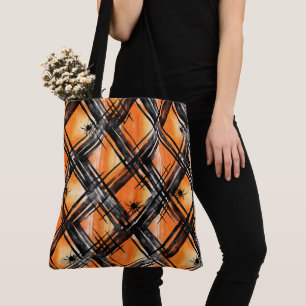 Tote Bag Creeps croisés - Une toile du mal d'Halloween
