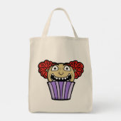 Tote Bag Creepy Cupcake Clown (Dos)