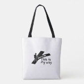Tote Bag Créer une opportunité (Dos)