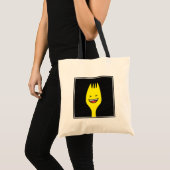 Tote Bag Créez et téléchargez votre propre crypto personnal (Devant (produit))