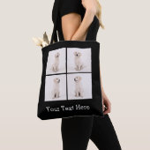 Tote Bag Créez le chat de chien de photo de famille (De près)