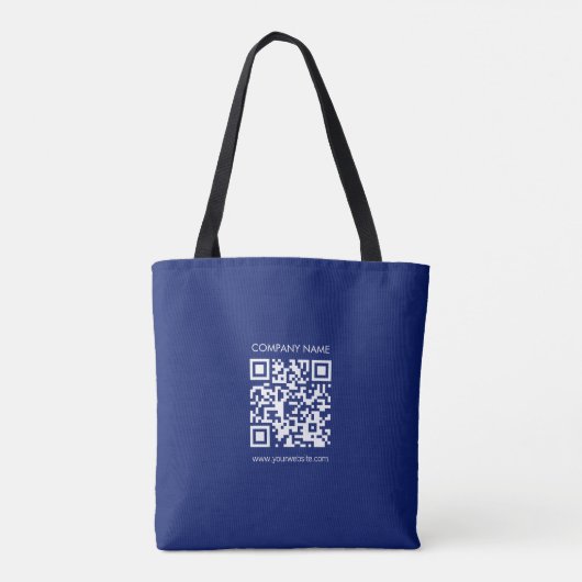 Tote Bag Créez un code QR instantanément | Design simple mo (Dos)
