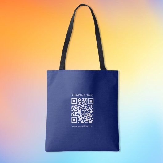 Tote Bag Créez un code QR instantanément | Design simple mo