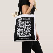 Tote Bag Créez un code QR moderne instantanément (De près)
