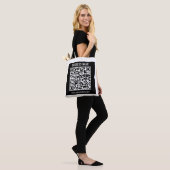 Tote Bag Créez un code QR moderne instantanément (Sur le modèle)