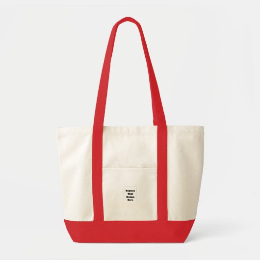 Tote Bag Créez votre propre blanc (Devant)