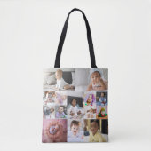 Tote Bag Créez votre propre collection de 14 photos (Devant)