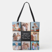 Tote Bag Créez votre propre collection de photos 8 Ajouter  (Dos)