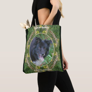 Tote Bag Créez votre propre image cadre en herbe d'été