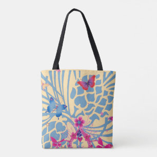 Tote Bag Créez Votre Propre Impression Tout-En-Dessus Éléga