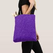 Tote Bag Créez votre propre Parties scintillant violette (De près)