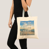 Tote Bag Créez votre propre photo (Devant (produit))