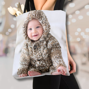 Tote Bag Créez votre propre photo de bébé