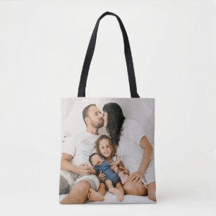 Tote Bag Créez votre propre photo personnalisée de famille