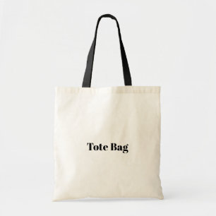 Tote Bag Créez Votre Propre Promotion de Marque Simple