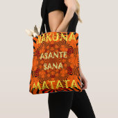 Tote Bag Créez votre propre Zebra Imprimer style africain F (De près)