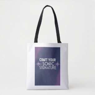 Tote Bag Créez votre signature sonore option 2