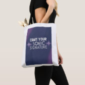 Tote Bag Créez votre signature sonore option 2 (De près)