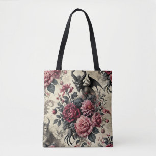 Tote Bag Crématoire Rose 🔥 - Victorien gothique