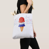 Tote Bag Crème de glace 4 juillet (De près)