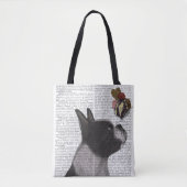 Tote Bag Crème de glace de Boston Terrier (Devant)