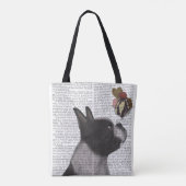 Tote Bag Crème de glace de Boston Terrier (Dos)