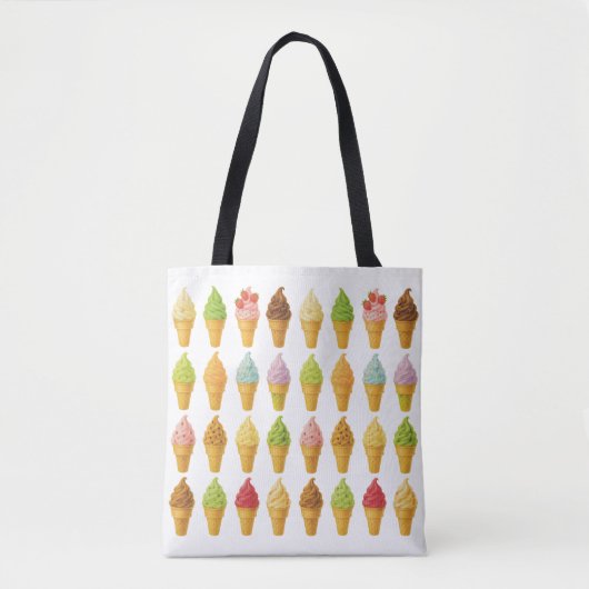 Tote Bag Crème glacée (Devant)